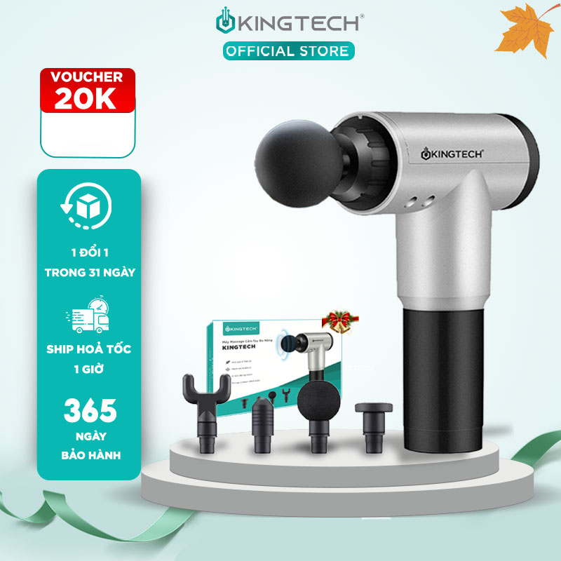 Máy Massage Cầm Tay KINGTECH KH-320 - Máy Mát xa Toàn Thân, Chuyên Sâu Cổ Vai Gáy Lưng